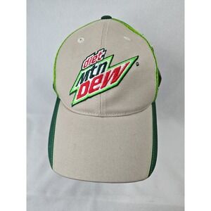 NWT Diet Mountain Dew NASCAR‎ Hendrick Racing Hat Baseball Strapback Embroidered